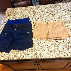White House Black Market and Banana Republic Shorts (all size 6)